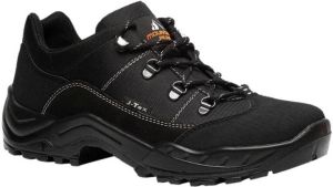 Mountain Peak heren wandelschoenen categorie A Zwart Uitneembare zool