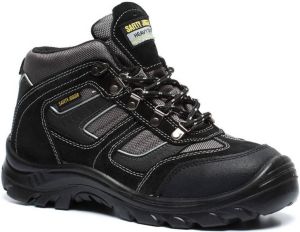 Safety jogger climber leren werkschoenen S3 Zwart