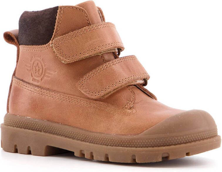 Scapino TwoDay leren enkelboots bruin