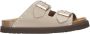 Scholl Slipper Women Noelle Chunky Suede Q Dark Beige - Thumbnail 13