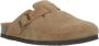 Scholl Fae Suede Taupe Instappers Dames - Thumbnail 1