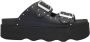 Scholl Zwart Heather Slippers Zwart F32305 - Thumbnail 1