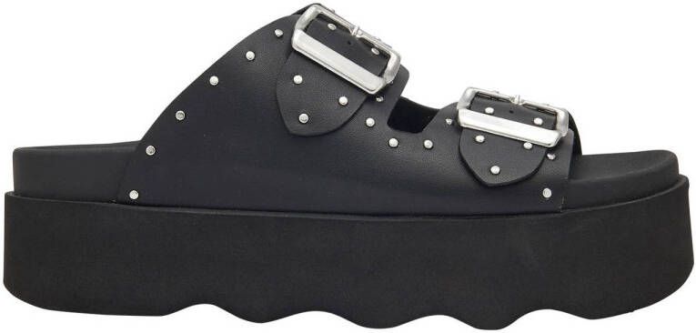 Scholl Zwart Heather Slippers Zwart F32305