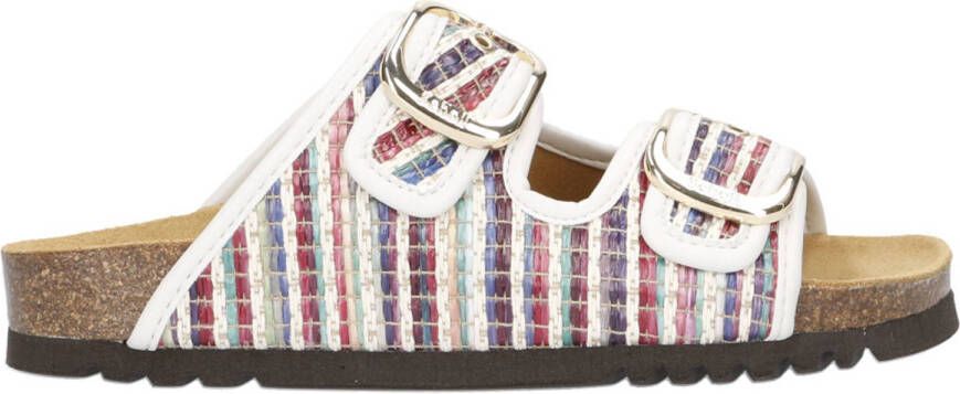 Scholl Noelle Raffia Sandalen bruin Synthetisch Dames