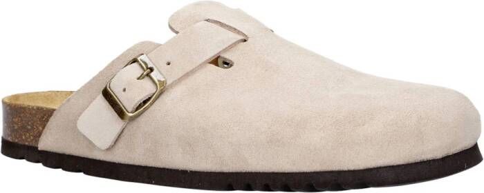 Scholl OLIVIER Sue-M Heren Clogs Light Brown