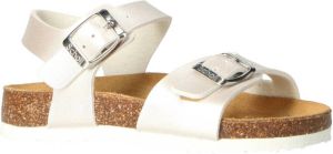 Scholl sandaal wit