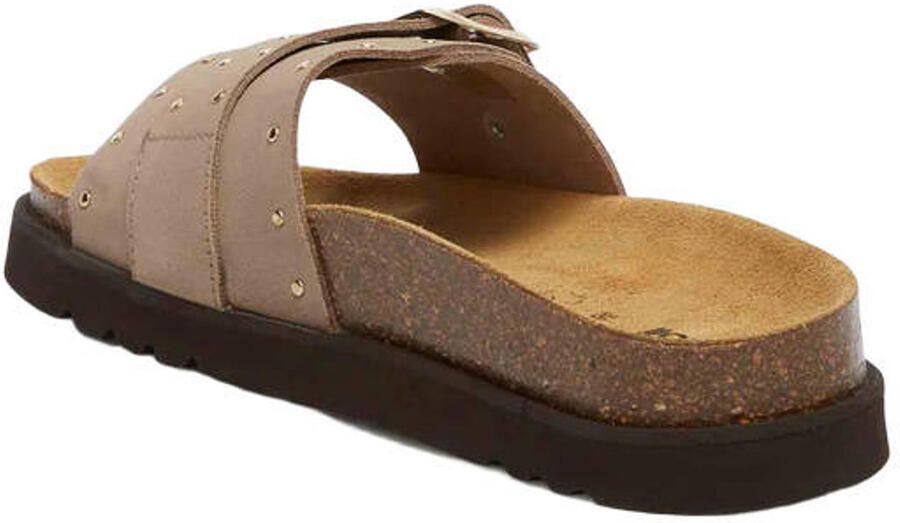 Scholl JOYCE Sue DARK BEIGE Dames Slippers Donkerbeige - Foto 2