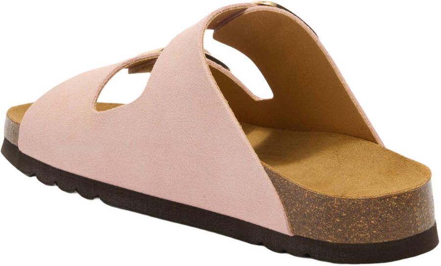 Scholl Noelle imitatieleren leren slippers lichtroze - Foto 2