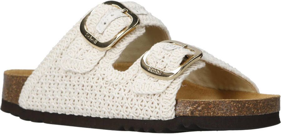 Scholl Slipper Tricot Offwhite Noelle - Foto 2