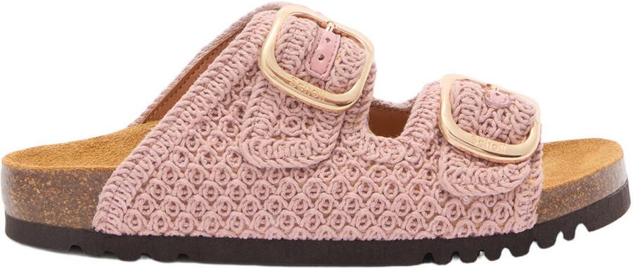 Scholl Slipper Tricot Rose e Noelle