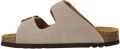Scholl Donker Beige Tweeband Slippers Noelle - Donkerbeige
