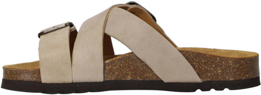 Scholl Selene suède slippers taupe - Foto 3