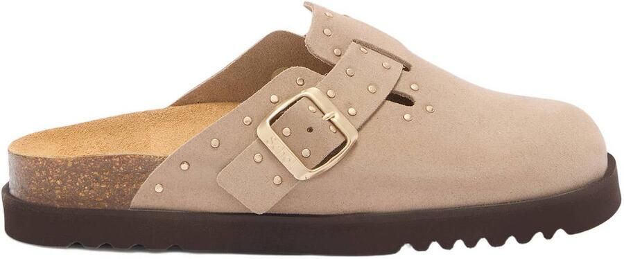 SCHOLL Muiltjes 'BEATRIZ' donkerbeige