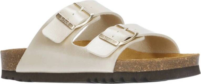 Scholl Josephine slippers goud