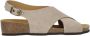 Scholl AMELIE Sue-W Dames Sandalen Taupe - Thumbnail 1