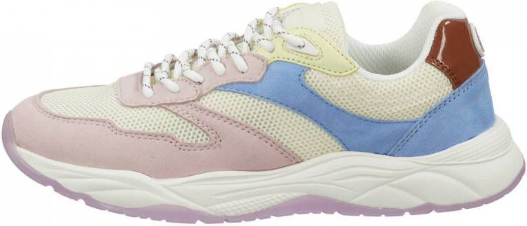 Scotch & Soda Celest 2.0 suède sneakers lichtroze multi - Foto 2