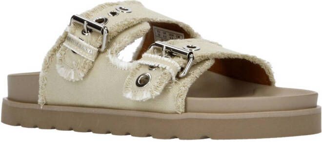 SCOTCH & SODA Slippers Dames Zale 2 Maat: 39 Materiaal: Denim Kleur: Beige - Foto 2