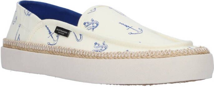 SCOTCH & SODA Instappers Heren Izomi M 15 Maat: 42 Materiaal: Textiel Kleur: Wit - Foto 2