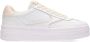 Scotch & Soda Minny leren sneakers wit - Thumbnail 1