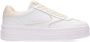 Scotch & Soda Minny leren sneakers wit - Thumbnail 1