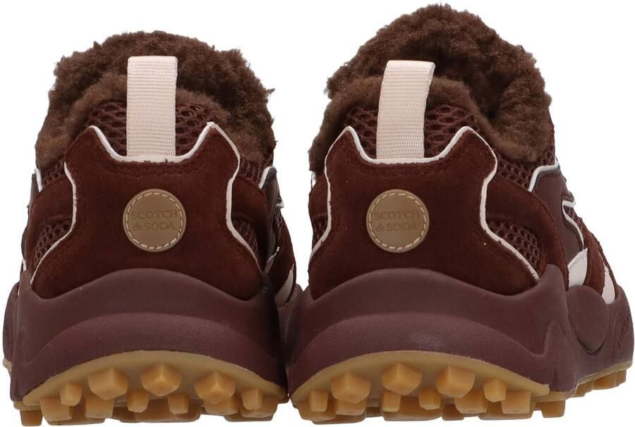 Scotch & Soda Mount W suede sneakers bruin - Foto 2
