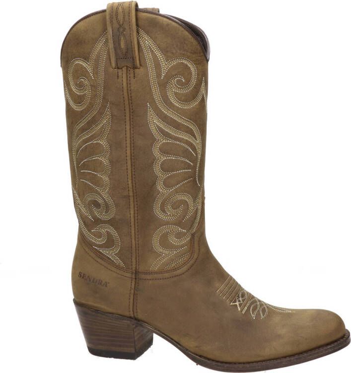 Sendra 11627 Debora dames cowboylaarzen Cognac