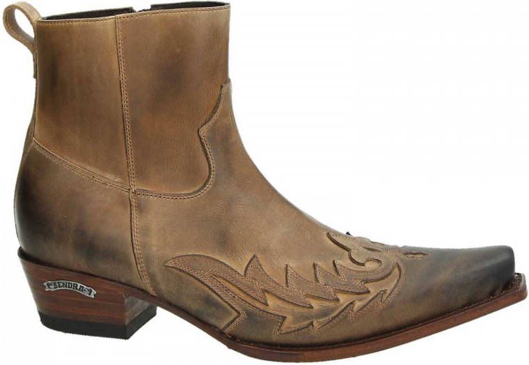 Sendra 11783 Mimo leren cowboylaarzen bruin
