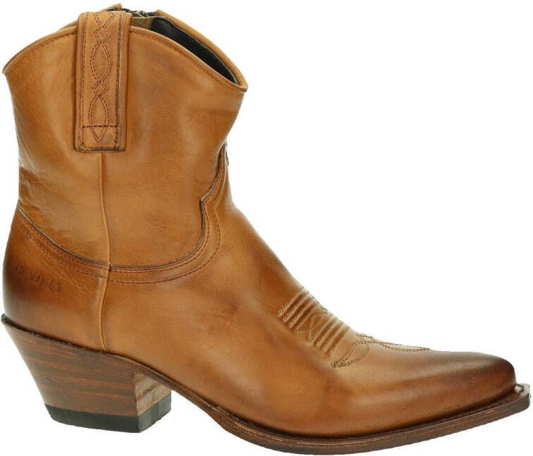 Sendra 13504 Lia Flex leren cowboylaarzen cognac