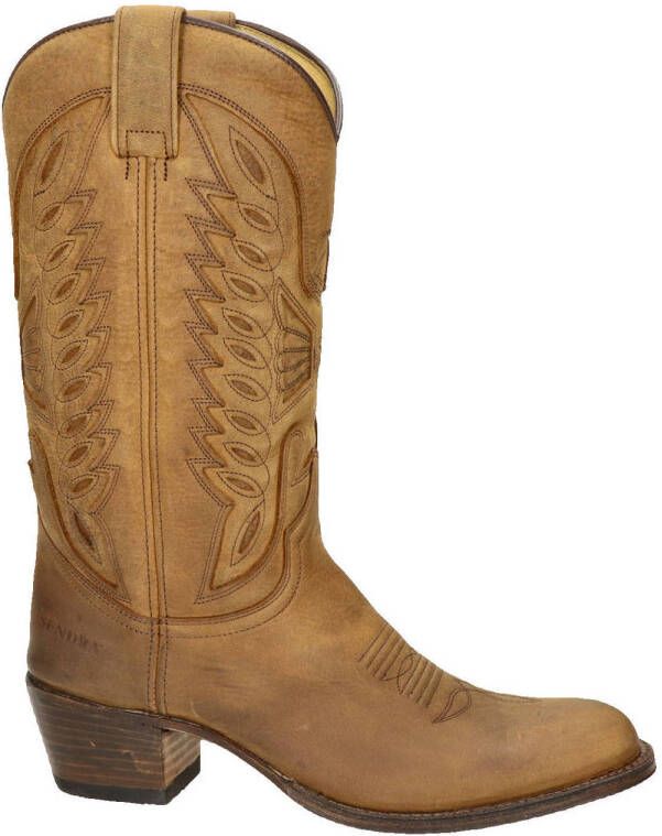 Sendra Debora Flex leren cowboylaarzen bruin