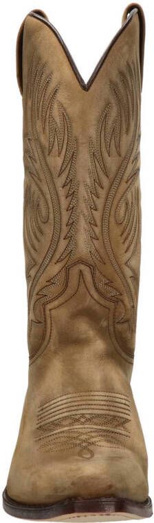 Sendra Lucky Mick nubuck cowboylaarzen beige