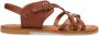 Shabbies Sandalen zonder hak Sh001602441W Brown Dames - Thumbnail 1