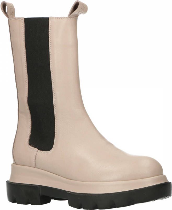 Shabbies Amsterdam Shabbies 182020329 Chelsea boots Enkellaarsjes Dames Beige - Foto 4