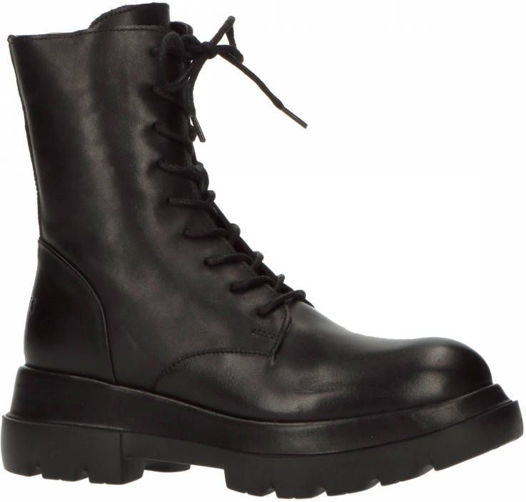 Shabbies Amsterdam Shabbies dames veterboot Zwart
