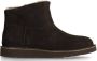 SHABBIES Enkelboots Dames Palissa Maat: 39 Materiaal: Suède Kleur: Bruin - Thumbnail 2