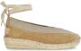 Shabbies Amsterdam Palma Kimono suède espadrilles donker zand - Thumbnail 1