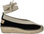 SHABBIES Espadrilles Dames Palma Maat: 38 Materiaal: Suède Kleur: Zwart - Thumbnail 2