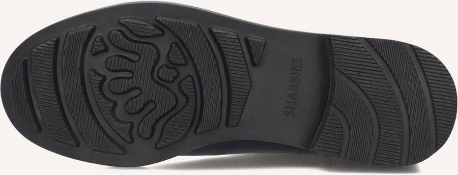 SHABBIES Enkelboots Dames Alyd Leer Zwart - Foto 3