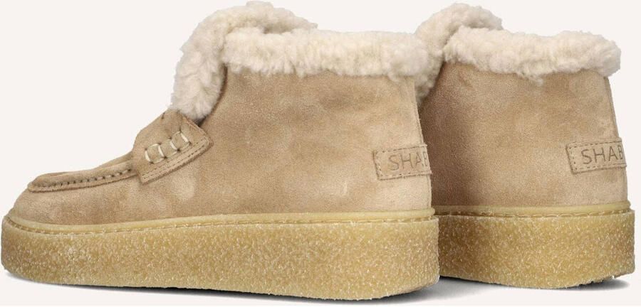 SHABBIES Enkelboots Dames Senna Anna Suède Beige - Foto 2