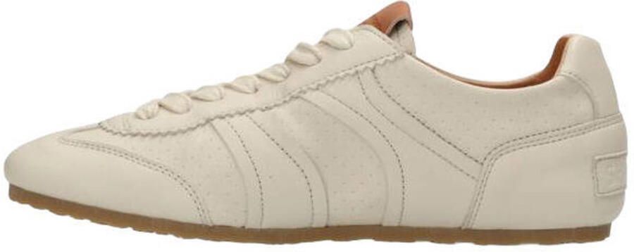 SHABBIES Lage Sneakers Dames Ciska Base Maat: 40 Materiaal: Leer Kleur: Beige - Foto 2