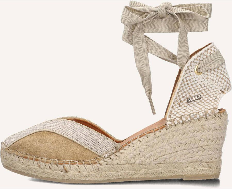 Shabbies Amsterdam Shabbies Kaila Ki Seven Espadrilles Zomer Schoenen Dames Beige - Foto 2