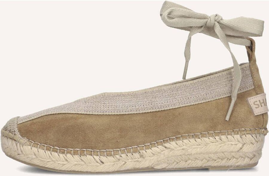 SHABBIES Espadrilles Dames Palma Maat: 36 Materiaal: Suède Kleur: Beige - Foto 2