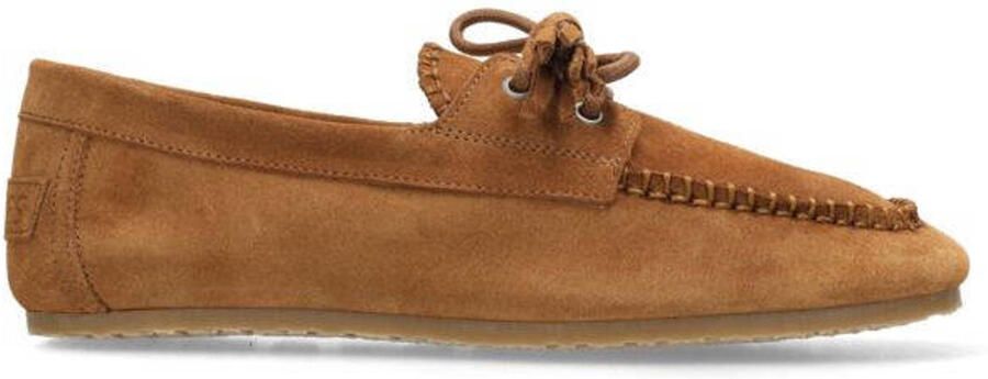 SHABBIES Mocassins Dames Ciska Mocca Maat: 38 Materiaal: Suède Kleur: Bruin - Foto 6
