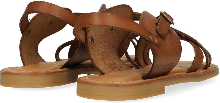 Shabbies Amsterdam Angel Cross Sandaal Vachetta Cognac - Foto 3