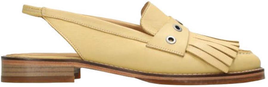 SHABBIES Slingbacks Dames Fes Maat: 41 Materiaal: Leer Kleur: Geel - Foto 6