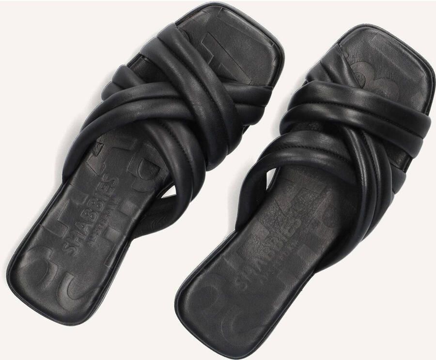 Shabbies Amsterdam Shabbies 170020249 Slippers Dames Zwart - Foto 3