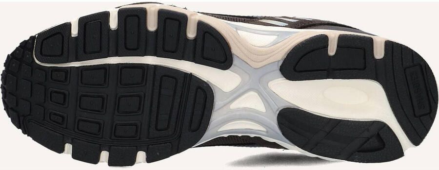 SHABBIES Lage Sneakers Dames Abbey Masha Suède Bruin