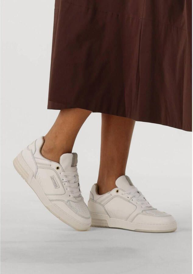Shabbies Amsterdam Shabbies Revin Contra Sneakers Dames Leren Sneaker Wit - Foto 3