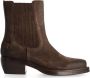 Shabbies Amsterdam 182020384 Western Chelsea Ankle Boot Waxed Q3 - Thumbnail 1