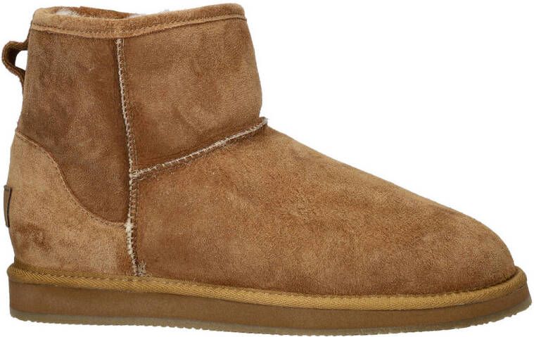 Shepherd Laura suède enkelboots camel