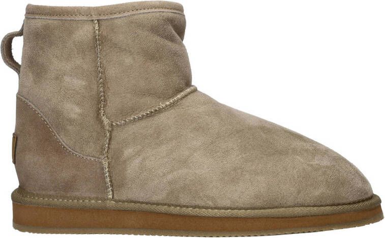 Shepherd Laura suède enkelboots taupe